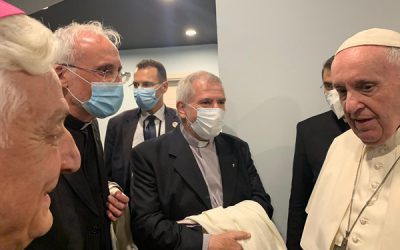 يسوعيّون يلتقون البابا فرنسيس في العراق