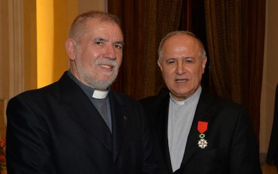 Salim Daccache reçoit les insignes Chevalier de la Légion d’Honneur