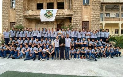 Les activités avec les jeunes à Alep